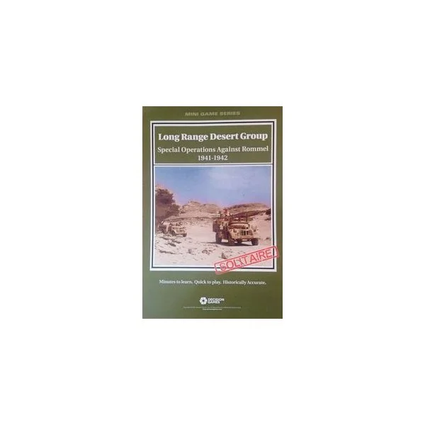 Long Range Desert Group: Special Operations Against Rommel 1941-1942