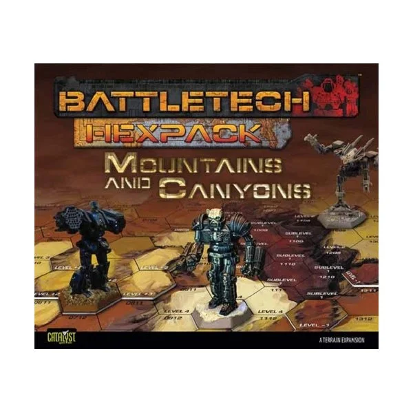 Battletech HexPack: Mountains and Canyons