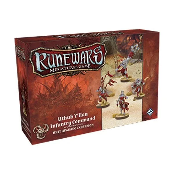 RuneWars: The Miniatures Game - Uthuk Y'llan Infantry Command Unit Upgrade Expansion