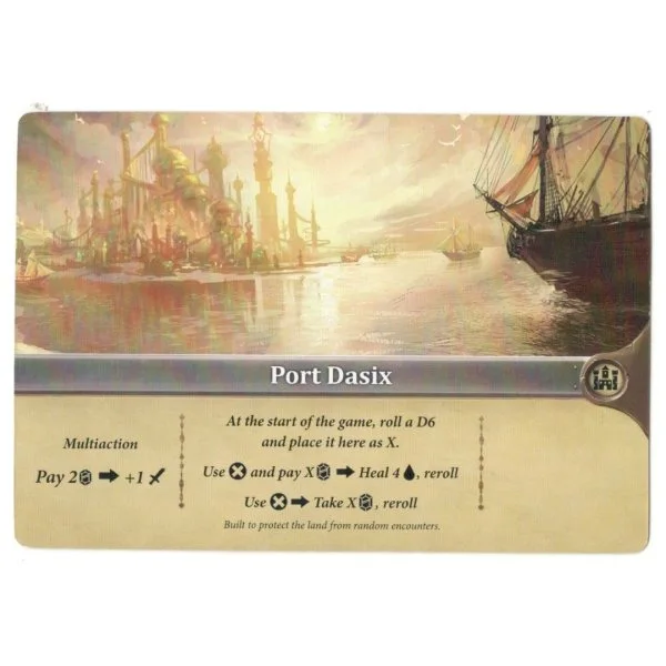 Enchanters: Port Dasix Promo Card