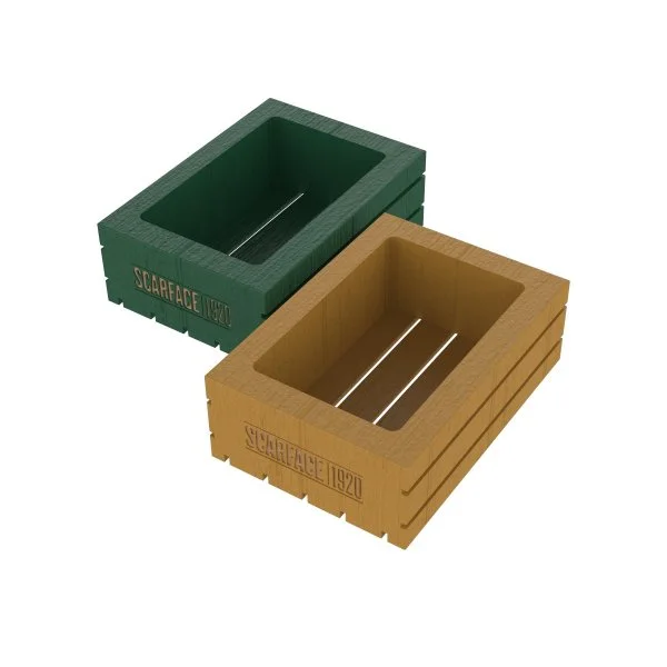 Scarface 1920: Wooden crates