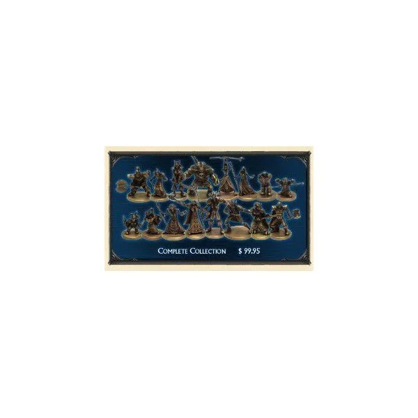 World of Warcraft Limited Edition Bronze Miniature Set