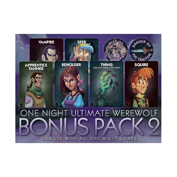 One Night Ultimate Werewolf: Bonus Pack 2