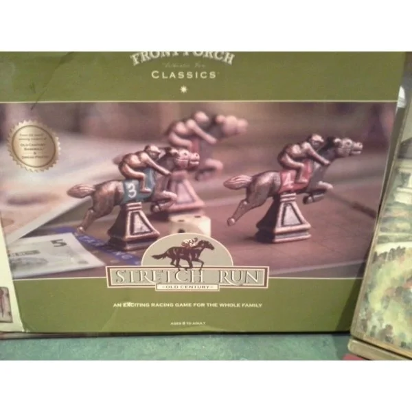 Front Porch Classics Stretch Run Board Game 2004 MIB