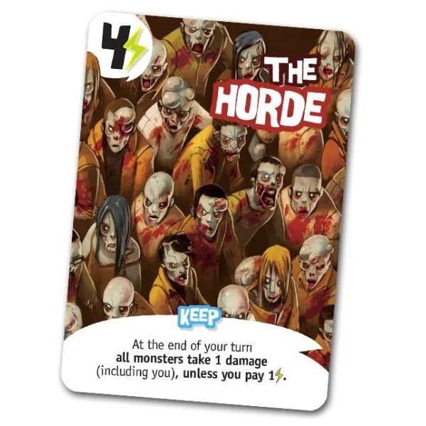 King of Tokyo: The Horde Promo Card