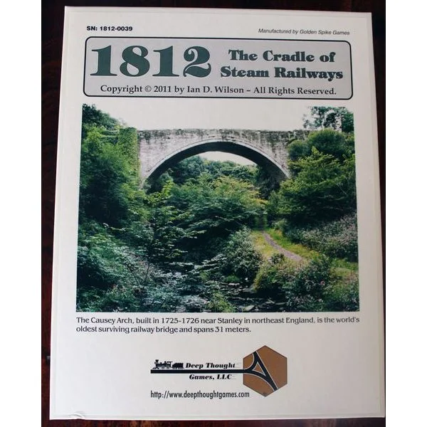 1812: The Cradle of Steam Railways