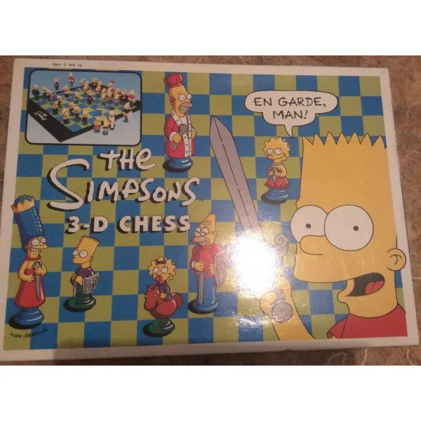 Simpsons Chess set (1994)