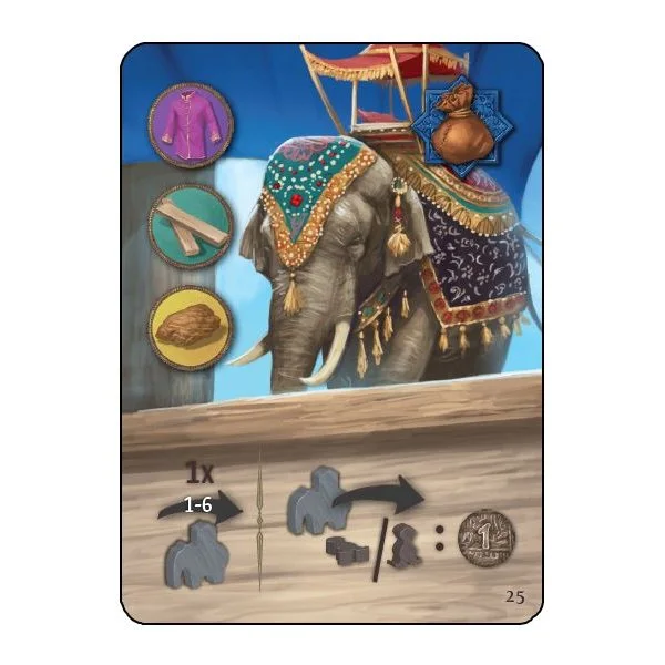 Agra: Ambabari Elephant Promo Card