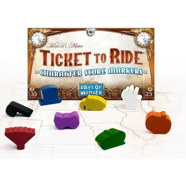Ticket to Ride: Character Score Markers