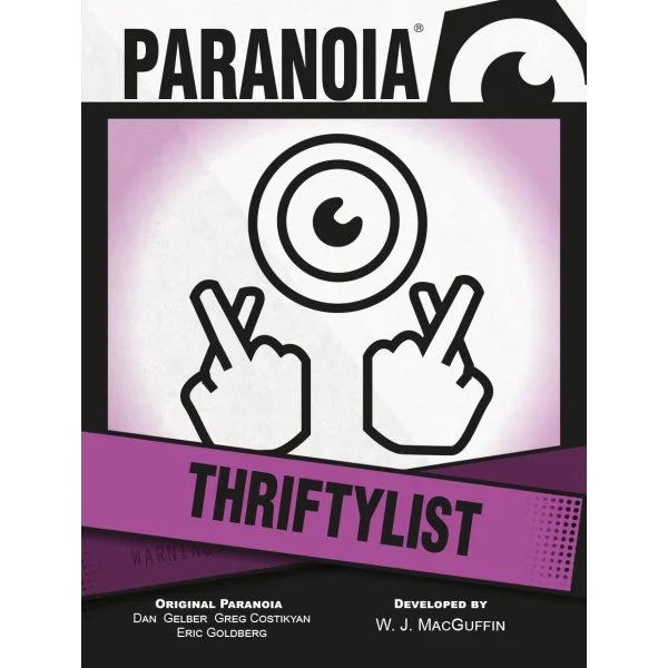 Paranoia: Thriftylist Deck