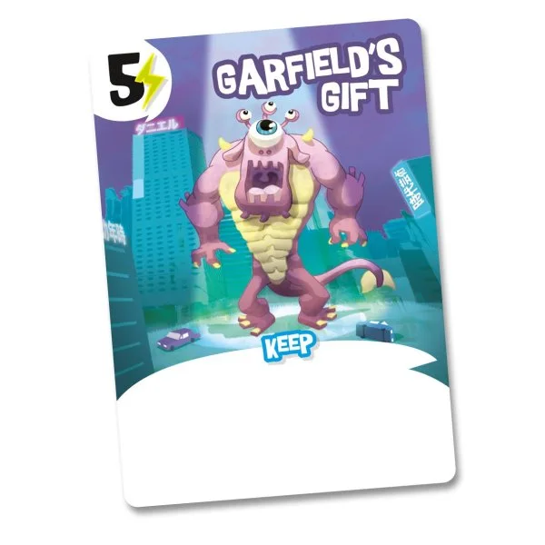 King of Tokyo: Garfield's Gift Promo Card