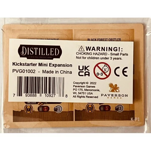 Distilled: Promo Pack 1