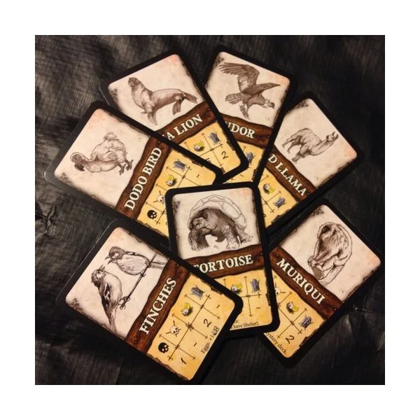 Robinson Crusoe: Adventure on the Cursed Island - Beast Cards