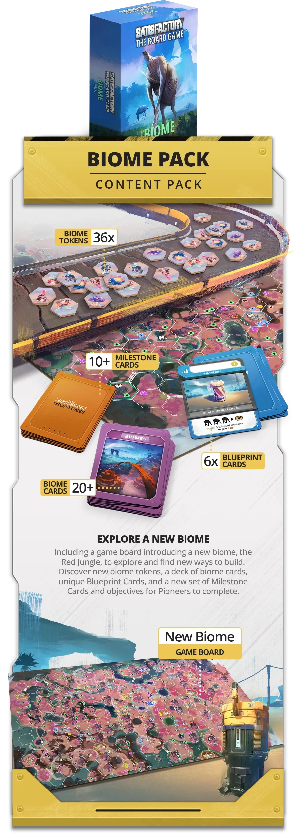 Biome Pack: отдельное поле и дополнительные карты. Предварительные материалы MOOD Publishing.