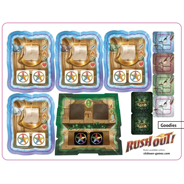 Rush Out! Goodies: The Familiars
