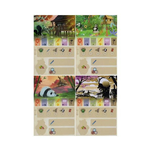 Takenoko: Alternate Art Player Boards