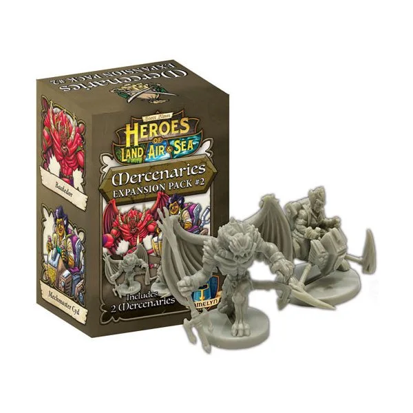 Heroes of Land, Air, & Sea: Mercenaries Expansion Pack 2