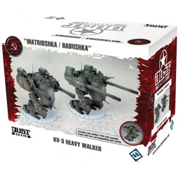 Dust Tactics: SSU KV-3 Heavy Walker