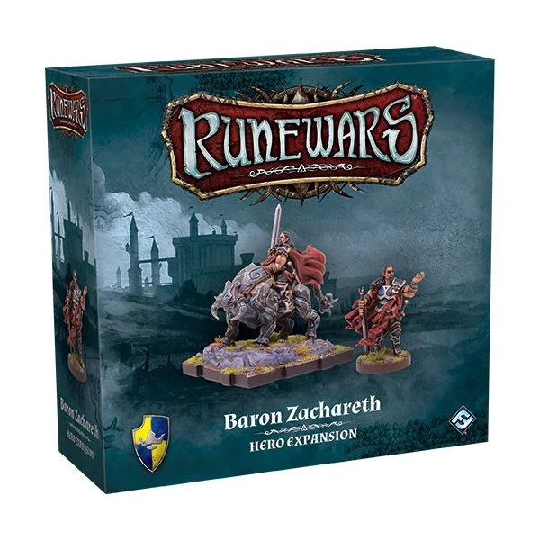 Runewars Miniatures Game: Baron Zachareth Hero Expansion