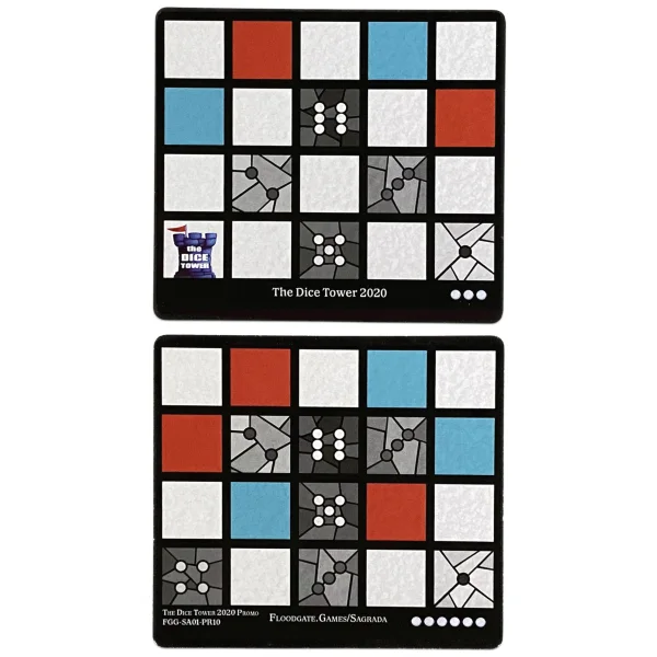 Sagrada: Promo 10 – Dice Tower 2020 Window Pattern Card