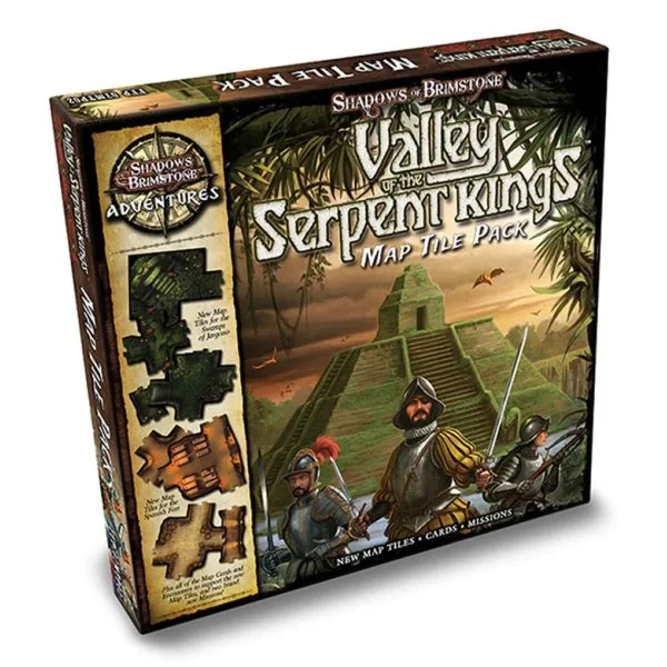 Shadows of Brimstone Adventures: Valley of the Serpent Kings Map Tile Pack