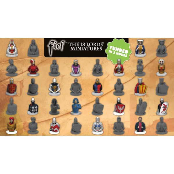 Fief: France – The Lords Miniatures