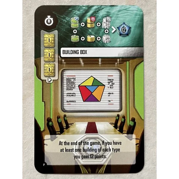Underwater cities: Building Box Promo Card