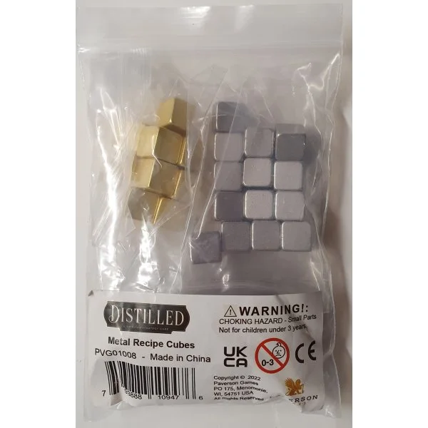 Distilled: Metal Recipe Cubes