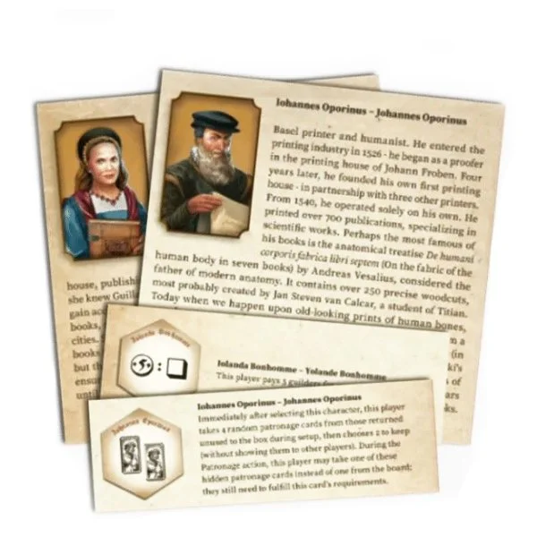 Gutenberg: Yolande & Johannes Promo Characters