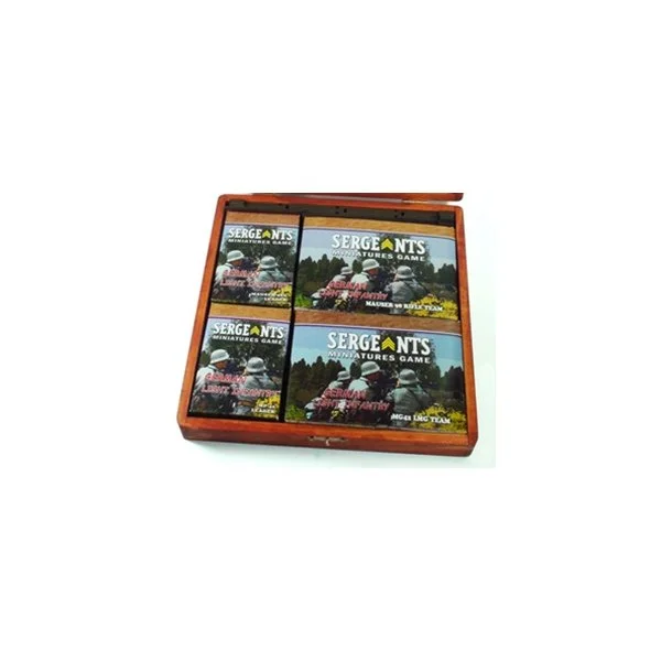 Sergeants Miniatures Game: German Light Infantry Squad Box Bundle