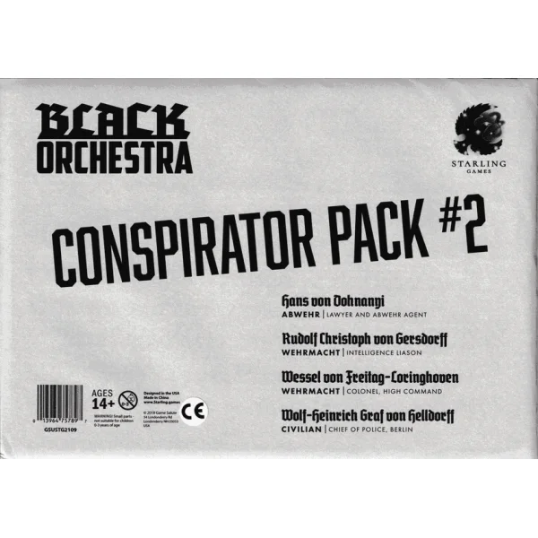 Black Orchestra: Conspirator Pack #2