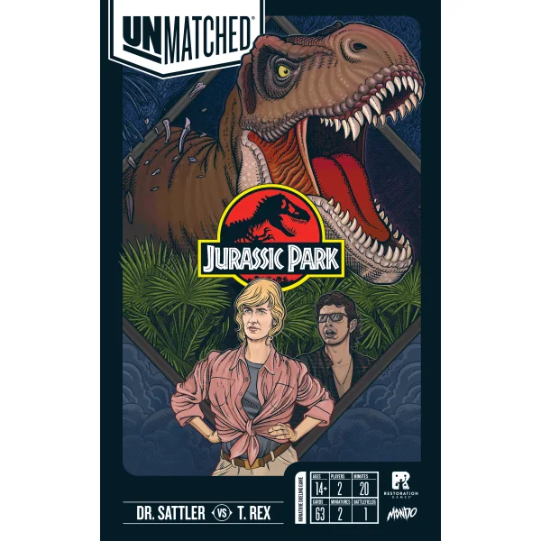 Unmatched: Jurassic Park - Sattler vs. T-Rex