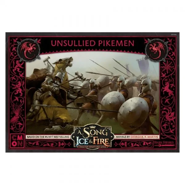 A Song of Ice & Fire: Tabletop Miniatures Game – Targaryen Unsullied Pikemen