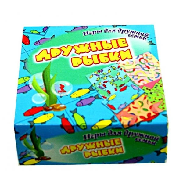 Дружные рыбки. Настольная игра.