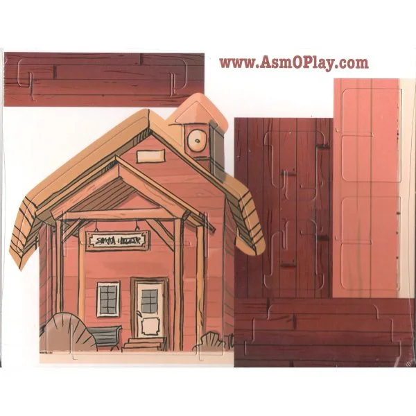 Colt Express: Train Station Terrain Piece