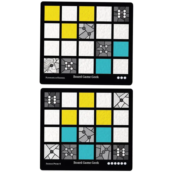 Sagrada: Promo 4 – BoardGameGeek Window Pattern Card
