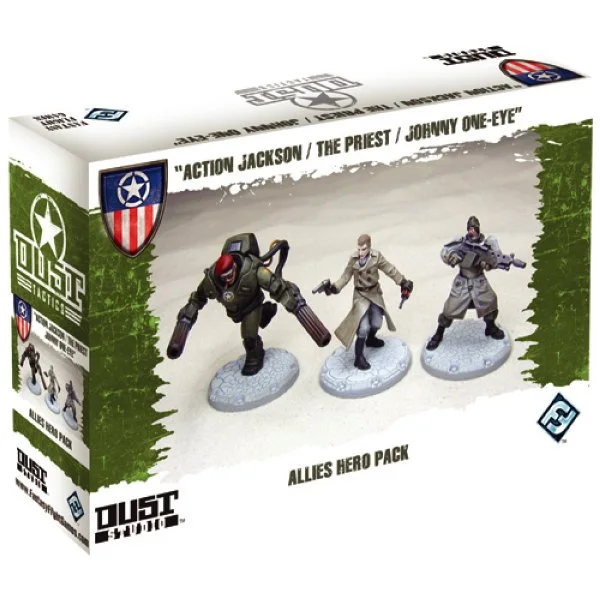 Dust Tactics: Allies Hero Pack Expansion