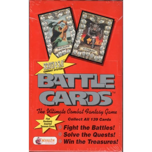 Fighting Fantasy Battle Cards