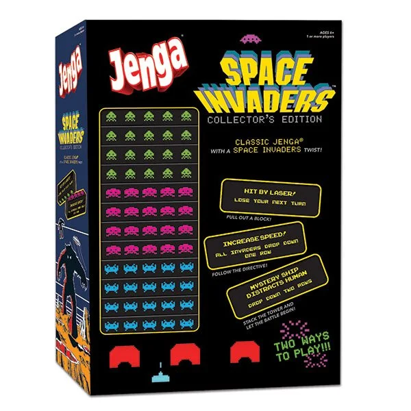 Jenga. Space Inviders