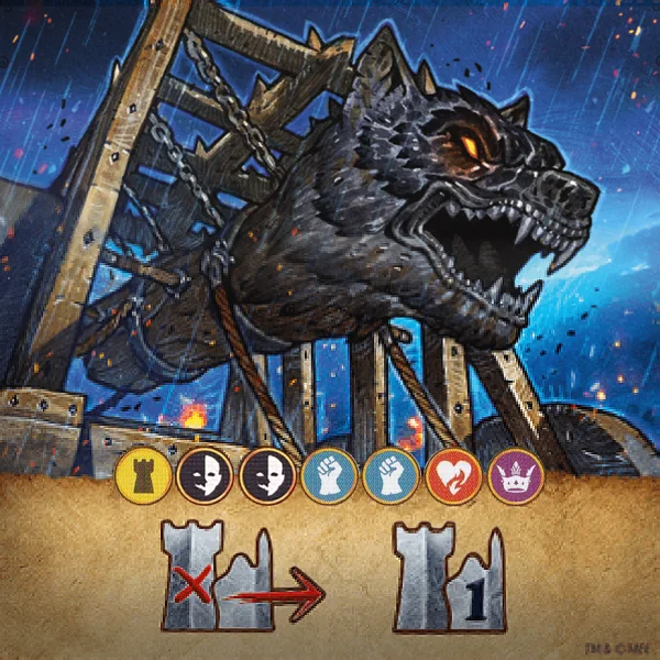 The Lord of the Rings: Duel for Middle-Earth Grond Promo Tile (2024)
