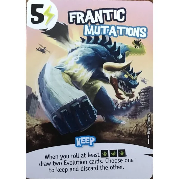 King of Tokyo: Frantic Mutations Promo Card