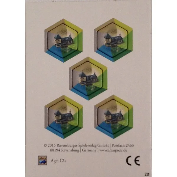 The Castles of Burgundy: 6th Expansion - The Cloisters