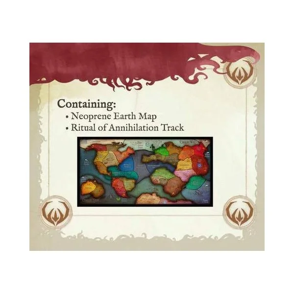 Cthulhu Wars 9-11 Players Map