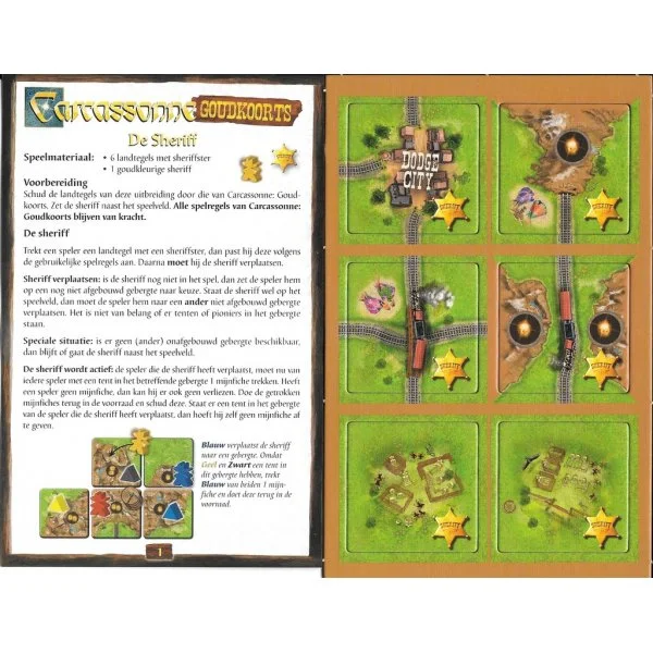 Carcassonne: Goldrausch – Der Sheriff
