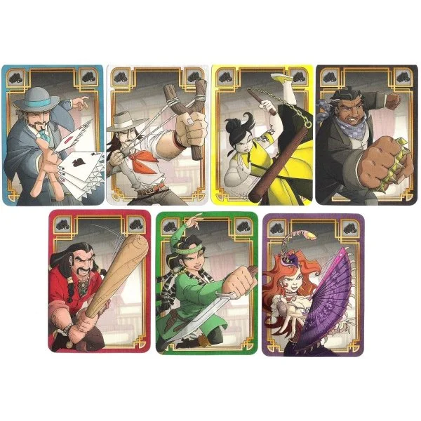 Colt Express: Alternate Art Punch Cards