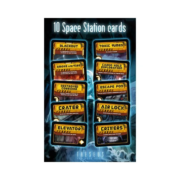 Theseus: The Dark Orbit – Space Station Cards