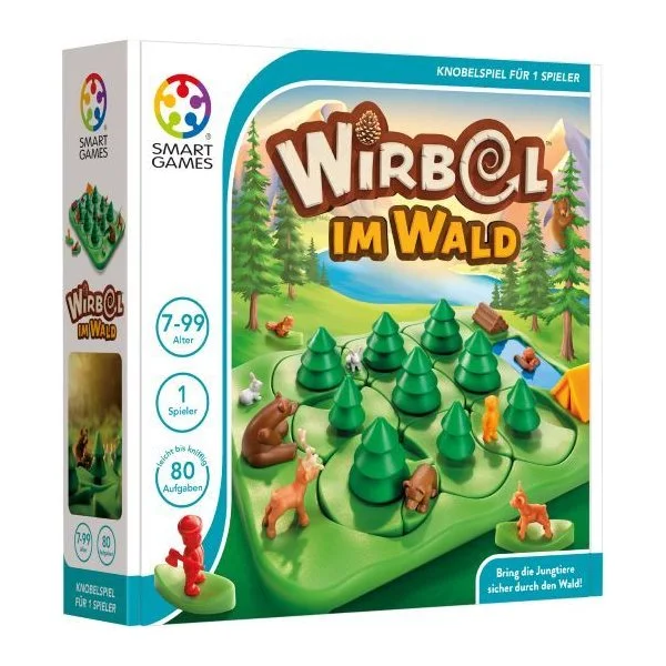 Wirbel im Wald