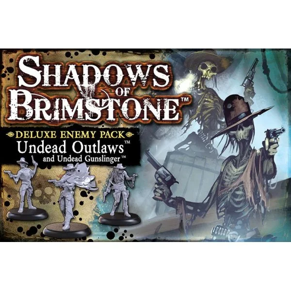 Shadows of Brimstone: Undead Outlaws and Undead Gunslinger Deluxe Enemy Pack