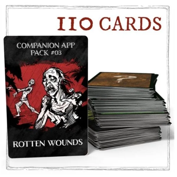 Robinson Crusoe: Adventures on the Cursed Island – Companion App Pack #03: Rotten Wounds