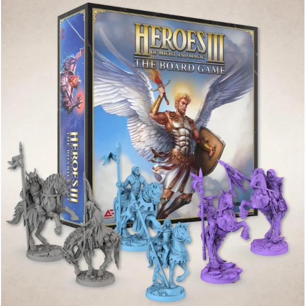 Heroes of Might & Magic III: The Board Game Kickstarter Edition with Azure SG